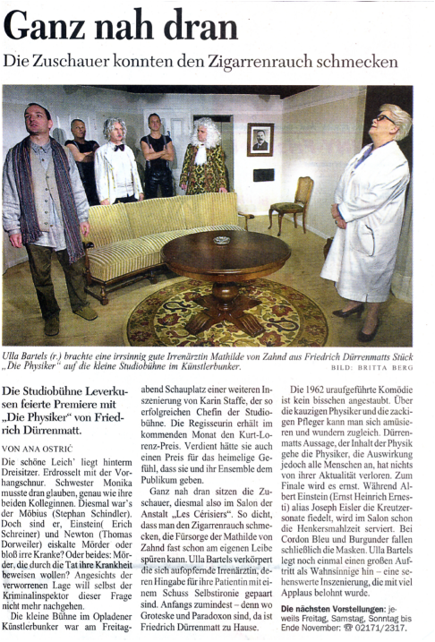 Kritik Leverkusener Anzeiger 24.10.2005